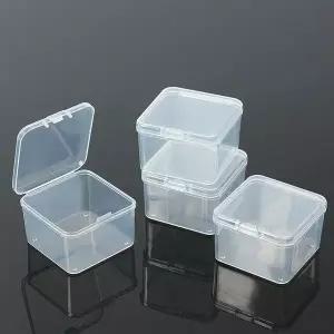 보관 미니 4p 정사각 비즈 파츠 수납케이스 플라스틱