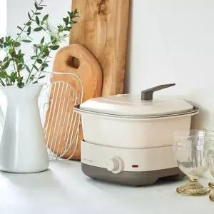 멀티쿠커 팟듀오 까레 멀티쿠커 분리형 라면포트 샤브샤브 전골 냄비