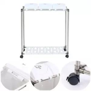 화이트 3구 (스티커 포함) 분리수거