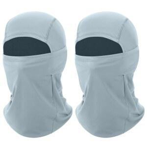 오토바이 차단 차단제 자외선 2팩 발라클라바 사이클링용 남성 페이스 여름 마스크 쿨링 반짝이는 마스크