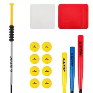 스타 티볼 세트 배트 베이스 볼 티볼공 체육 교구/T볼/야구T볼/티볼세트/티볼대/야구놀이/입문용/초보자용