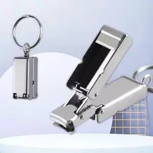 휴대용 네일케어 손톱정리 손톱깎이 키링 M12890