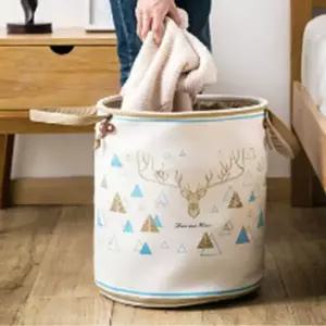 TBZ 러블리 인테리어 세탁바스켓 1개(디자인랜덤)