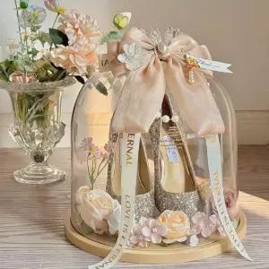 결혼 슈즈케이스 웨딩 구두박스 신부용 선물 이벤트 보관함 링박스