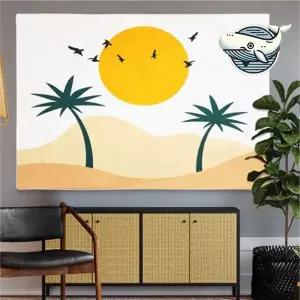 [콩심팥심]아트 풍경 패브릭 포스터 리빙룸 인테리어