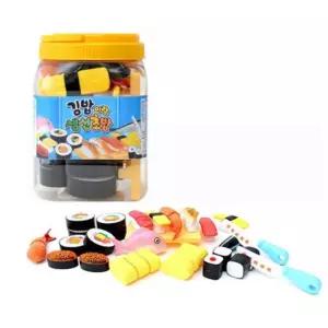 유아 소꿉 요리놀이 초밥 만들기 장난감 여아 야외 사회성 모형