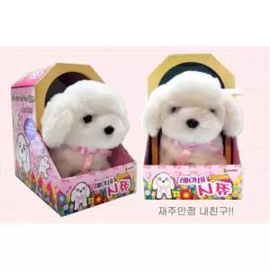 유아선물 여자아이 걸어가는 강아지인형 어린이집 장난감 아기