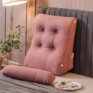삼각등받이 등쿠션 허리쿠션 침대 삼각 요추보호 쇼파