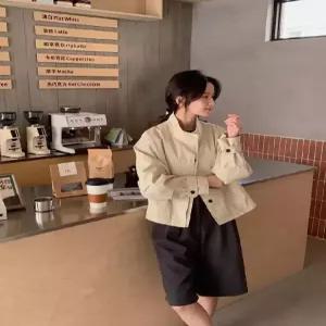 캐주얼 봄 상의 차이나 항공 코트 복 야구 여자점퍼 집업 원템1