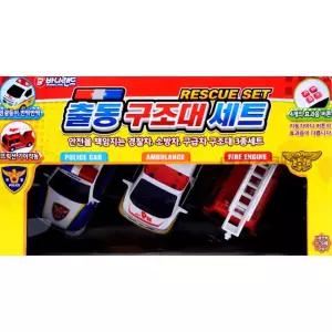 유아 형제 남매 역할놀이 경찰차 구급차 사고력 상황극 응급