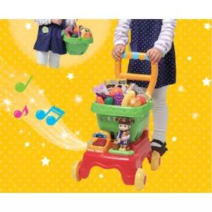 유아 아이들 장보기놀이 마트카트 장난감 식습관 발달 소근육