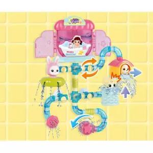 유아 욕실 샤워놀이 배수구 파이프 장난감 크리스마스 두뇌