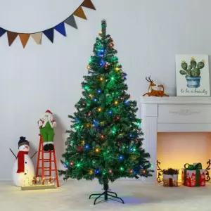 180cm 풍성한 스카치 트리 + LED전구 세트(칼라) 23(0406) A전구/솔잎/세트/바디/가성비/좋은/가정용/매장