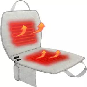 휴대용 열선 시트 쿠션 낚시 캠핑용 온열 매트 상의 USB 연결식 전기 방석 접이식 야외 의자 패드 등산