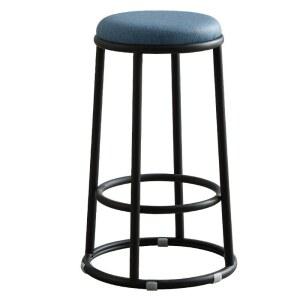 홈바의자 A0016 의자 원목 아일랜드식탁 스탠딩 등받이 쿠션 바스툴 홈바체어