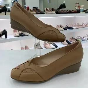 [에스콰이아]여성 통굽 세미 펌프스 PFEMST57ICA HFYZ1A GN_GN