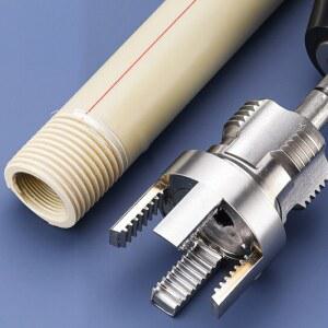 1 조각 4/6 분할 통합 내부 및 외부 수도관 스레딩 도구 PPR PPE PVC 플라스틱 파이프 스레더