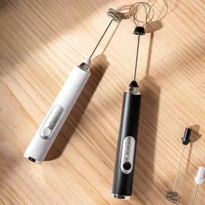 전동 거품기 무선 생크림 제빵 머랭 카푸치노 크리머 비터