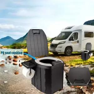 캠핑 휴대용 변기 이동식 화장실 접이식 간이 좌변기