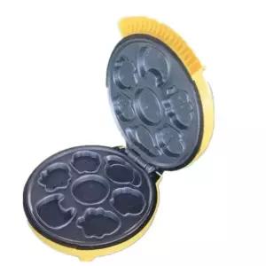 와플 메이커 국화빵그릴 양면가열 소형 베이킹 전자동 간식제조 가정용 호떡틀