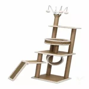 JDSTORE 힐링캐슬 고양이 캣타워 140CM 고양이스크래처 고양이켓타워 캣가구 고양이집