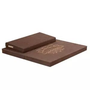 불교 절방석 연꽃자수 접이식 참배 매트 무릎보호 요가용