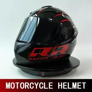 DOT 풀 헬멧 오토바이 모조 남녀 공용 전기차 타기 커플 헬멧 사계절 방수 카트