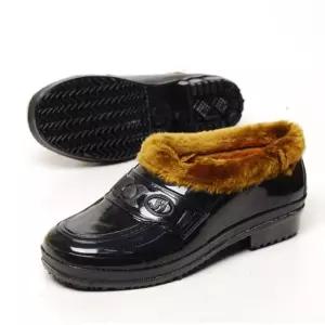 남여공용 털 고무신 고무 신발 스님 사찰 겨울/국산/인조퍼/슈즈/부모님/선물용/할아버지/할머니/외출용
