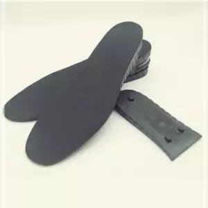 2단 패션잡화 키높이깔창5cm-검정 여성용 발냄새 발편한 편한짤창 03W69BE394