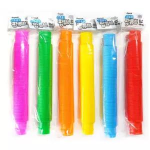 스프링 스트로우 팝튜브 18개 피젯토이 자바라튜브 단체선물 판촉물 03WFJHUYX4