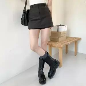 [신세계라이브쇼핑][옷자락] 여자 베이직 클래식 모직 미니 치마바지