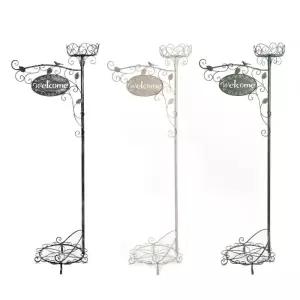 가드닝정원꾸미기소품 철제환영간판 마당 텃밭장식 빈티지