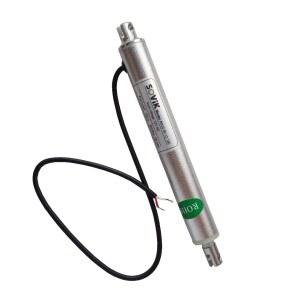 마이크로 미니 전기 선형 액추에이터, 50mm, 2 인치, 4 인치 스트로크, 12V DC 모터, 100N, 200N 가벼운 부하 인라인 원형 튜브