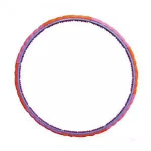 S로즈 훌라후프 1.6kg 에어쿠션돌기 자석내장 라우프 지압 어른 성인 초급자용 홈트레이닝 용품 홈트 마사