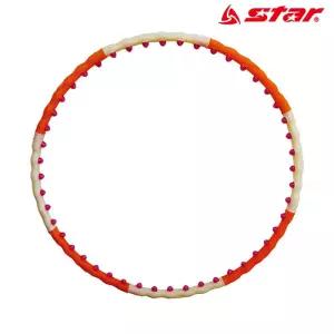 훌라후프 S로즈 1.2kg 미니 조립식 분리식 지압 헬스 결합식 홈트 레이닝