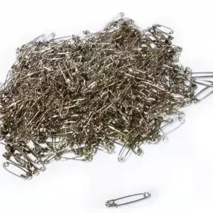 벌크 옷핀 소형 100g 23mm 실버색 부자재 고리핀 LW187090