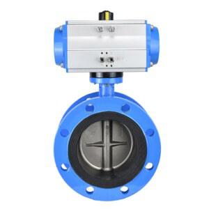 자동 밸브 스위치 공압 워터 플랜지 핸들 웨이퍼