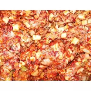 수입 슬라이스김치 10kg 다진김치 중국산 윤성농산