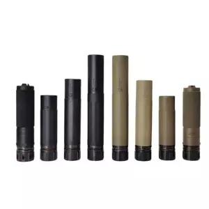 메탈 소음기 밀리터리 스틸 서바이벌용품 강철 레이저 각인 전술장비