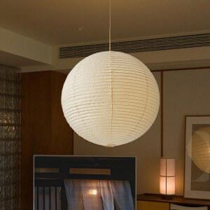 원형 한지등 카페 팬던트조명 갓등 원형등 한지조명 대형 천장 전등갓 조명 페이퍼 만들기