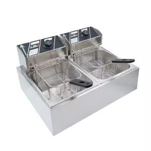 탁상형 전기 튀김기 2구