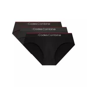 코데즈컴바인이너웨어 CODES COMBINE INNERWEAR 무드업 에어로쿨 브리프 3PACK CDMBF854-BCD 458647