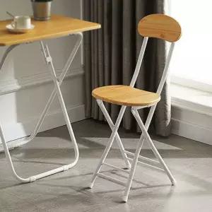 의자 보조 화장대 사무실 접이식 등받이 체어 간이 스툴