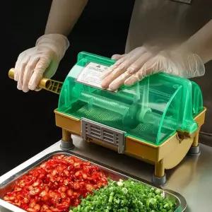 야채 절단기 부추 고추 쪽파써는기계 업소용 파절기 수동 다지기