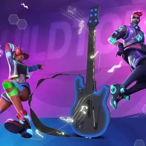 무선 기타 컨트롤러 2.4G 기타 핸들 스트랩 및 무선 동글 포함 콘솔 게임패드 PS4 PS3 PC 히어로 클론 히어