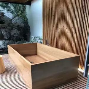 편백나무욕조 히노끼욕조 가정용 노천탕 참나무 히노끼