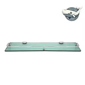 모던 욕실 강화 유리 벽선반 수납 공간 절약