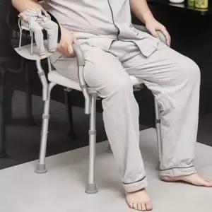 경량체어 안전 노인욕실의자 HOME CARE 10CM패드