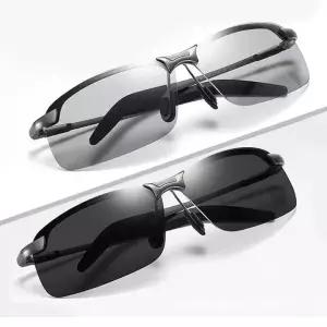 변색 편광 스포츠 선글라스 안경 야간 운전