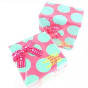 선물박스 (2합) x4개 랜덤 포장재료 포장상자 답례품 기프트 일체형 어린이집 유치원 봉투